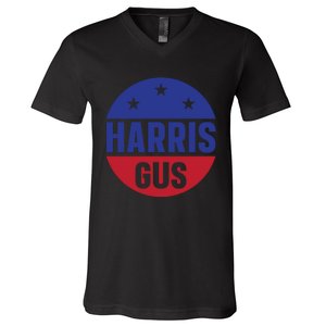 Gus Walz Tim Walz Kamala Harris V-Neck T-Shirt