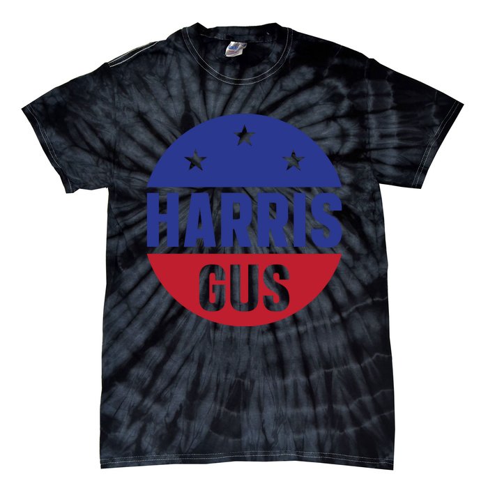 Gus Walz Tim Walz Kamala Harris Tie-Dye T-Shirt