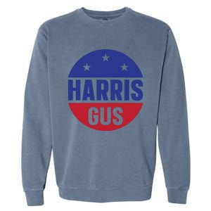 Gus Walz Tim Walz Kamala Harris Garment-Dyed Sweatshirt