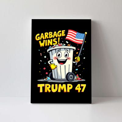 Garbage Wins Trump 47 Team Garbage For Trump 2024 Elections Canvas