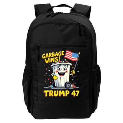 Garbage Wins Trump 47 Team Garbage For Trump 2024 Elections Daily Commute Backpack