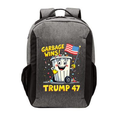 Garbage Wins Trump 47 Team Garbage For Trump 2024 Elections Vector Backpack