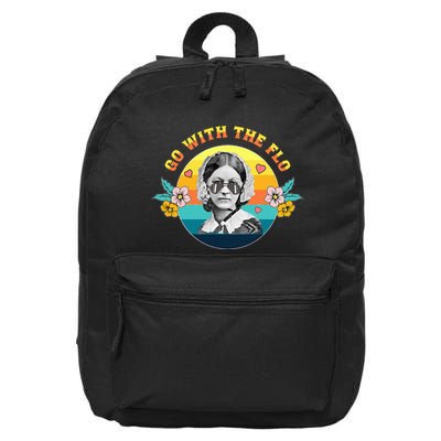 Go With The Flo Nurses Day Week Celebration 16 in Basic Backpack