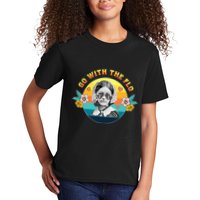 Go With The Flo Nurses Day Week Celebration Kids T-Shirt