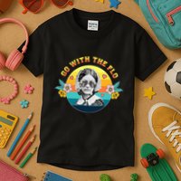 Go With The Flo Nurses Day Week Celebration Kids T-Shirt