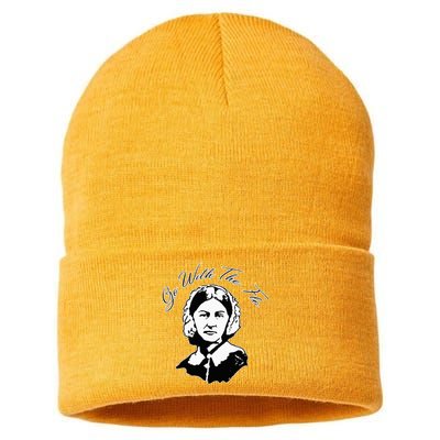 Go With The Flo Florence Nightingale Sustainable Knit Beanie