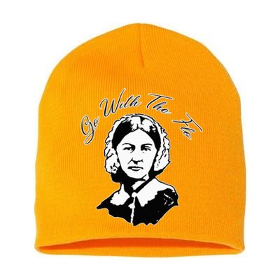 Go With The Flo Florence Nightingale Short Acrylic Beanie