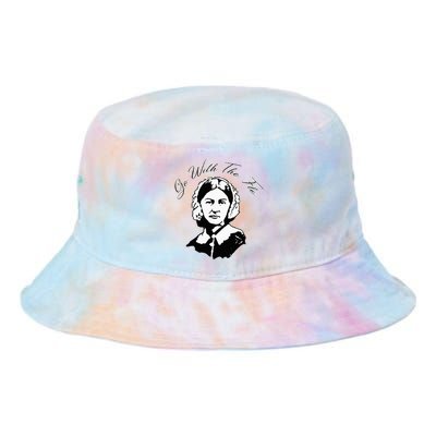 Go With The Flo Florence Nightingale Tie Dye Newport Bucket Hat