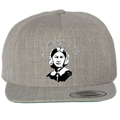 Go With The Flo Florence Nightingale Wool Snapback Cap