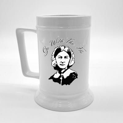 Go With The Flo Florence Nightingale Beer Stein