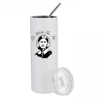 Go With The Flo Florence Nightingale Stainless Steel Tumbler