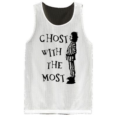 Ghost With The Most Mesh Reversible Basketball Jersey Tank