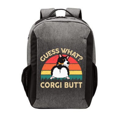 Guess What Tricolor Corgi Butt Gift For Lover Vector Backpack