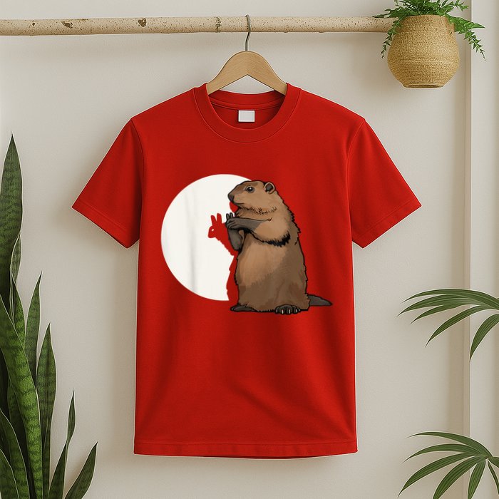 Groundhog Whisperer Tee Funny Team Shadow Crew Groundhog Day T-Shirt