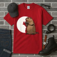 Groundhog Whisperer Tee Funny Team Shadow Crew Groundhog Day Tall T-Shirt