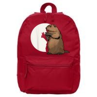 Groundhog Whisperer Tee Funny Team Shadow Crew Groundhog Day 16 in Basic Backpack
