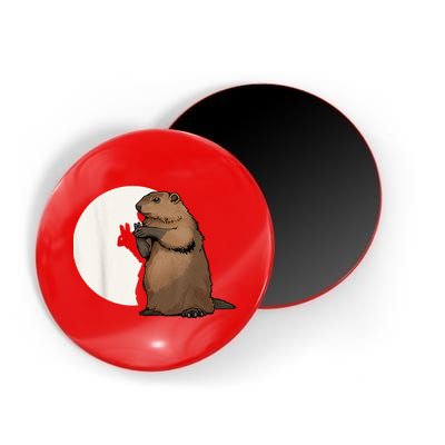 Groundhog Whisperer Tee Funny Team Shadow Crew Groundhog Day Magnet