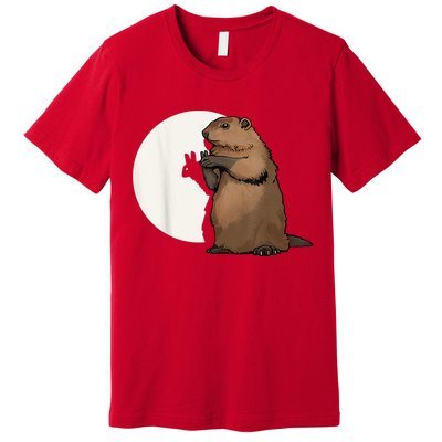Groundhog Whisperer Tee Funny Team Shadow Crew Groundhog Day Premium T-Shirt