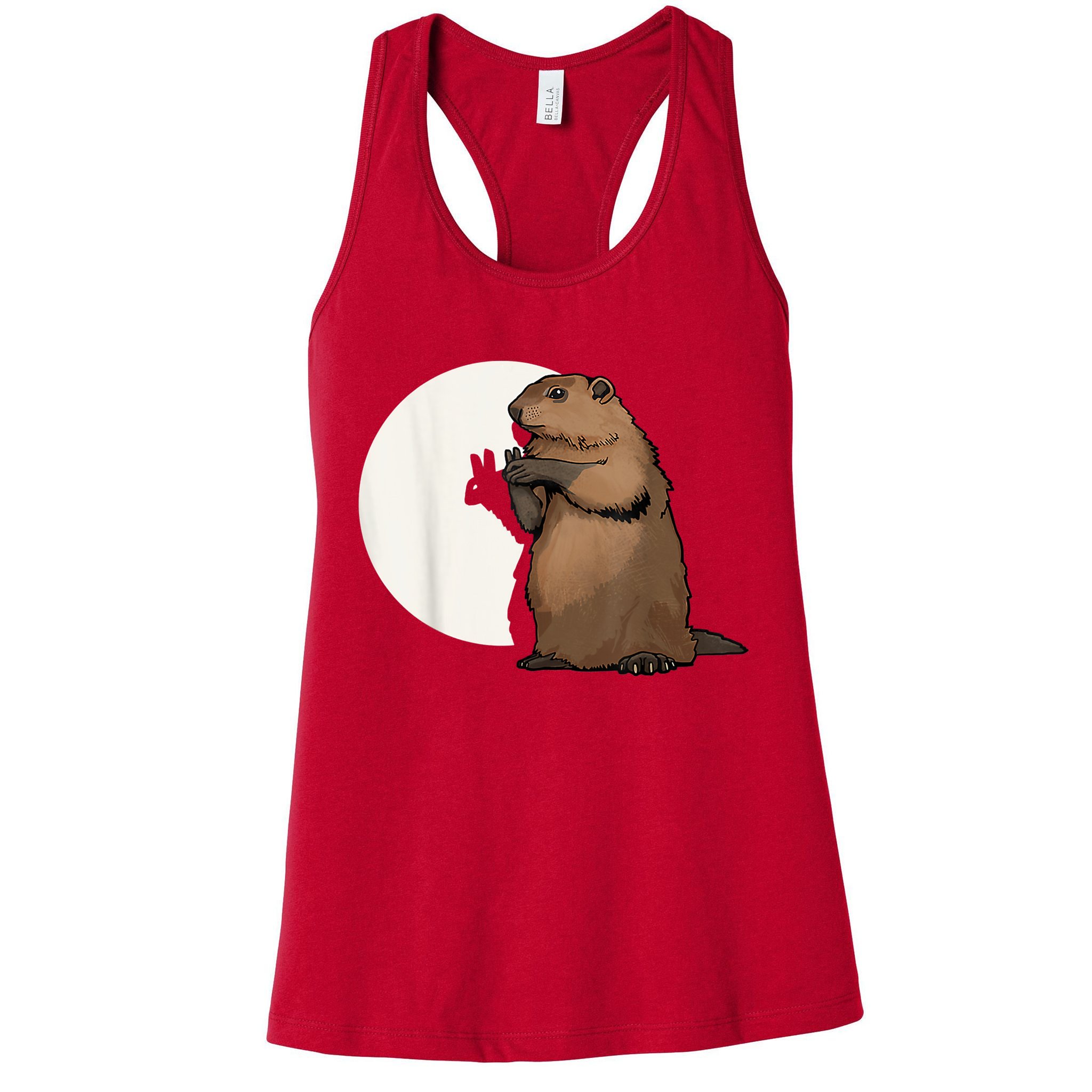Groundhog Whisperer Tee Funny Team Shadow Crew Groundhog Day Womens Tank Top
