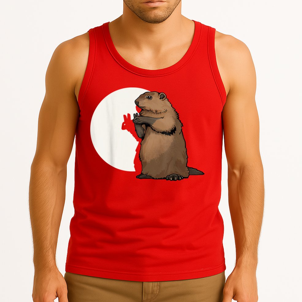Groundhog Whisperer Tee Funny Team Shadow Crew Groundhog Day Tank Top