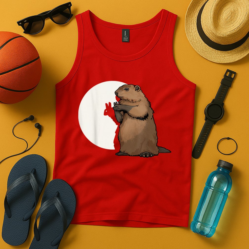 Groundhog Whisperer Tee Funny Team Shadow Crew Groundhog Day Tank Top