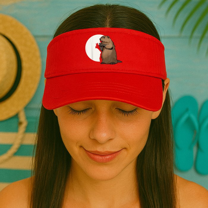 Groundhog Whisperer Tee Funny Team Shadow Crew Groundhog Day Visor