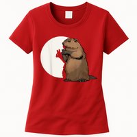 Groundhog Whisperer Tee Funny Team Shadow Crew Groundhog Day Womens T-Shirt