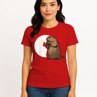 Groundhog Whisperer Tee Funny Team Shadow Crew Groundhog Day Womens T-Shirt