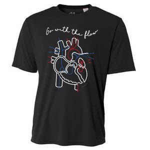 Go With The Flow Heart Cooling Performance Crew T-Shirt