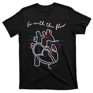 Go With The Flow Heart T-Shirt