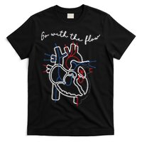 Go With The Flow Heart T-Shirt
