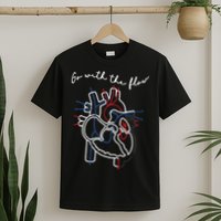 Go With The Flow Heart T-Shirt