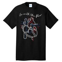 Go With The Flow Heart Tall T-Shirt