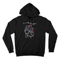 Go With The Flow Heart Tall Hoodie