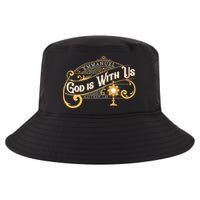 God With Us Emmanuel Matthew Eucharist Adoration Catholic Cool Comfort Performance Bucket Hat
