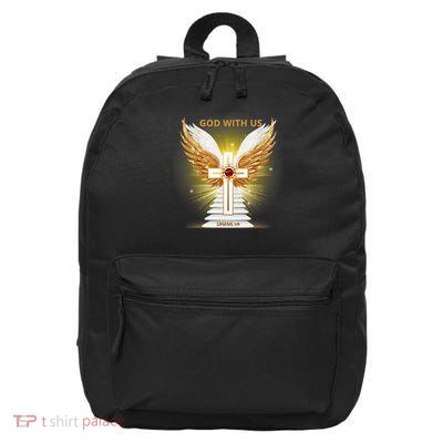 God With Us Isaiah 734 Divine Presence 16 in Basic Backpack