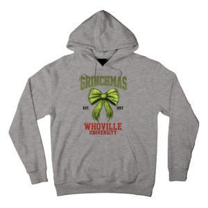 Grinchmas Whovillie University Est 1957 Tall Hoodie