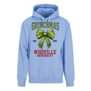 Grinchmas Whovillie University Est 1957 Unisex Surf Hoodie