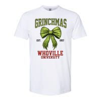 Grinchmas Whovillie University Est 1957 Softstyle CVC T-Shirt