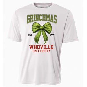 Grinchmas Whovillie University Est 1957 Cooling Performance Crew T-Shirt