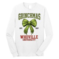 Grinchmas Whovillie University Est 1957 Long Sleeve Shirt