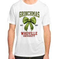 Grinchmas Whovillie University Est 1957 Adult ChromaSoft Performance T-Shirt