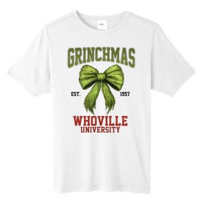 Grinchmas Whovillie University Est 1957 Tall Fusion ChromaSoft Performance T-Shirt