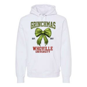 Grinchmas Whovillie University Est 1957 Premium Hoodie