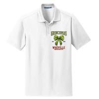 Grinchmas Whovillie University Est 1957 Dry Zone Grid Polo