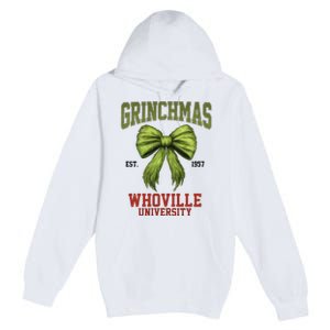 Grinchmas Whovillie University Est 1957 Premium Pullover Hoodie