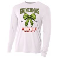 Grinchmas Whovillie University Est 1957 Cooling Performance Long Sleeve Crew