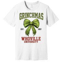 Grinchmas Whovillie University Est 1957 Premium T-Shirt