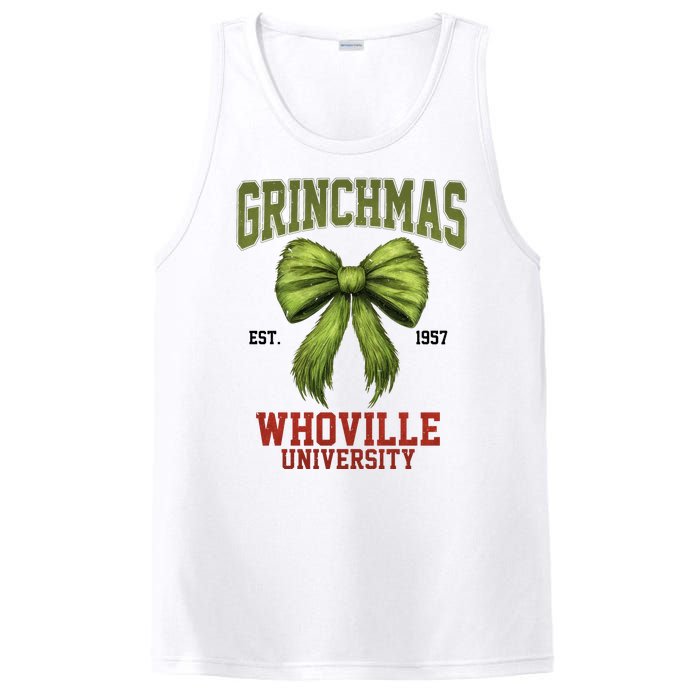 Grinchmas Whovillie University Est 1957 PosiCharge Competitor Tank