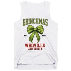 Grinchmas Whovillie University Est 1957 Tank Top